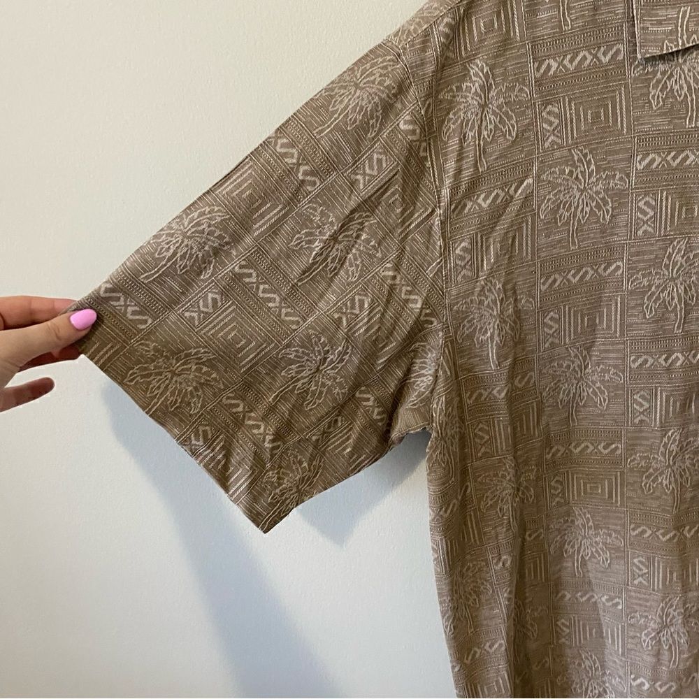 Seven Palm Silk Hawaiian button down - Picture 7 of 11